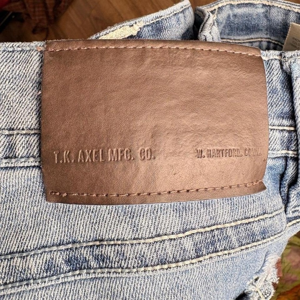 Y2K Axel slim boot cut blue jeans Size 36" (0153) - Picture 7 of 7